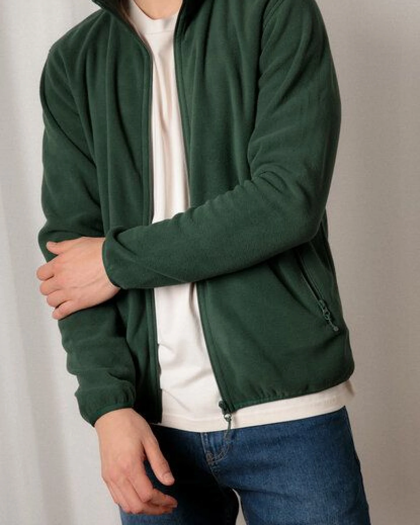 TORLAND Herren Basic Fleecejacke ZEDAN – Ansicht 2
