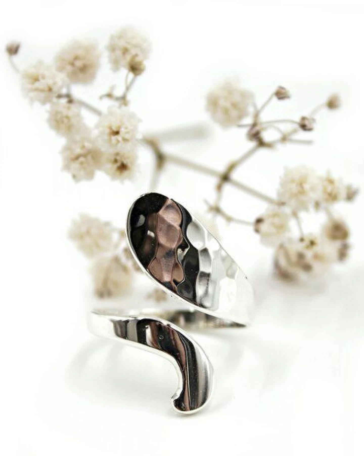 pakilia Ring "Serpentín martillado" #7 – Ansicht 4