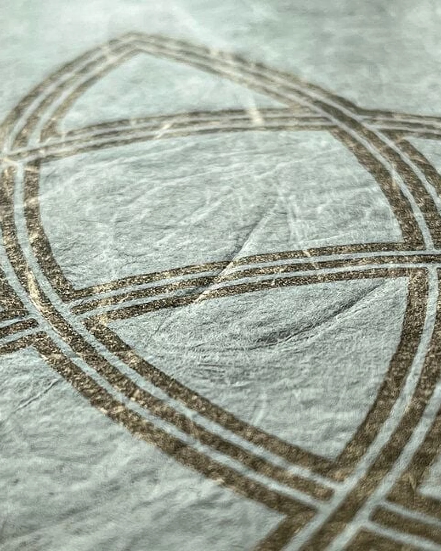 Veskor Cassiopeia TRIQUETRA Heilige Geometrie Linoldruck – Ansicht 4