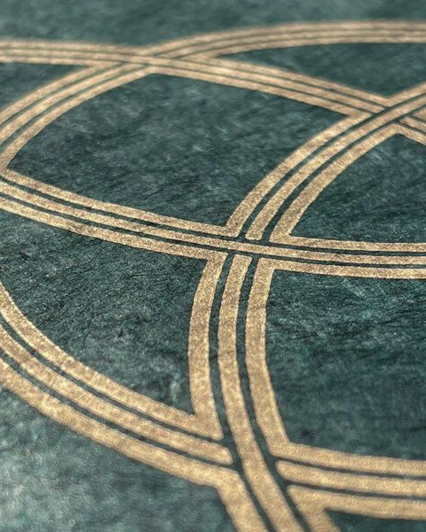 Veskor Cassiopeia TRIQUETRA Heilige Geometrie Linoldruck – Ansicht 3