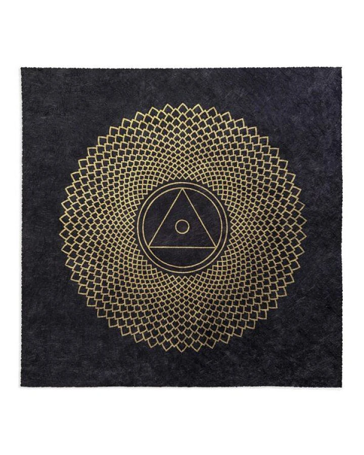 Veskor Cassiopeia SAHASRĀRA Chakra-Meditations-Linoldruck