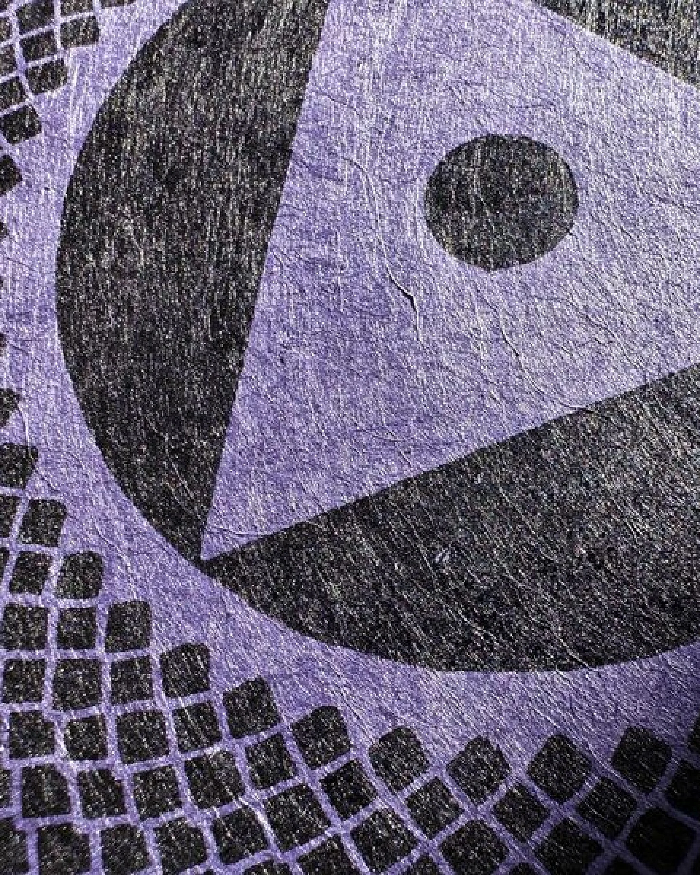 Veskor Cassiopeia SAHASRĀRA Chakra-Meditations-Linoldruck – Ansicht 4