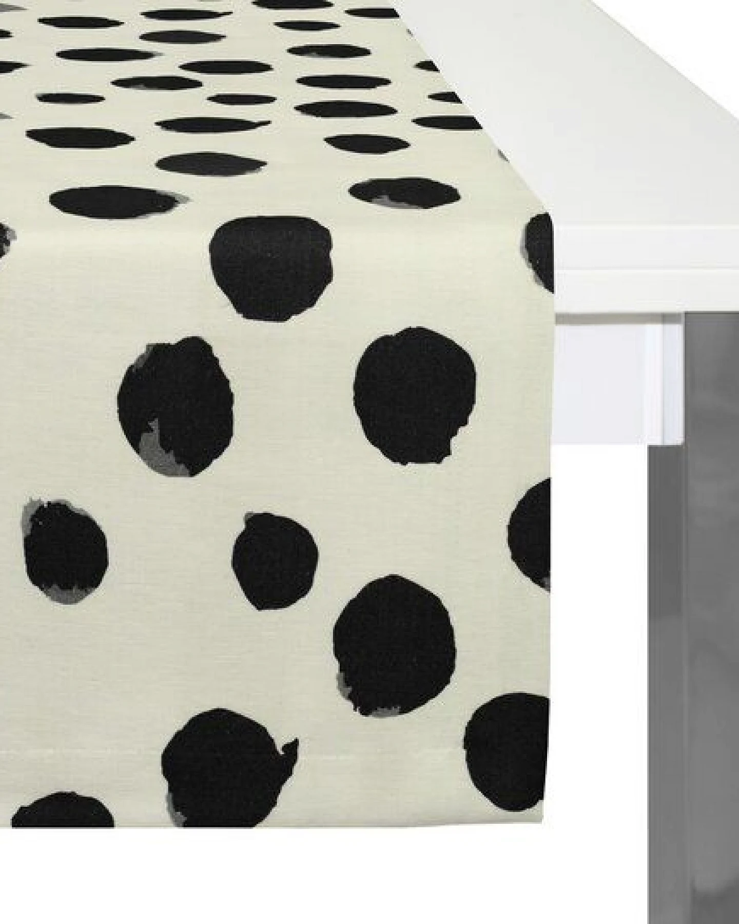 Nature by Adam Tischläufer aus Leinen und Bio-Baumwolle - Made in Germany - Dots – Ansicht 3