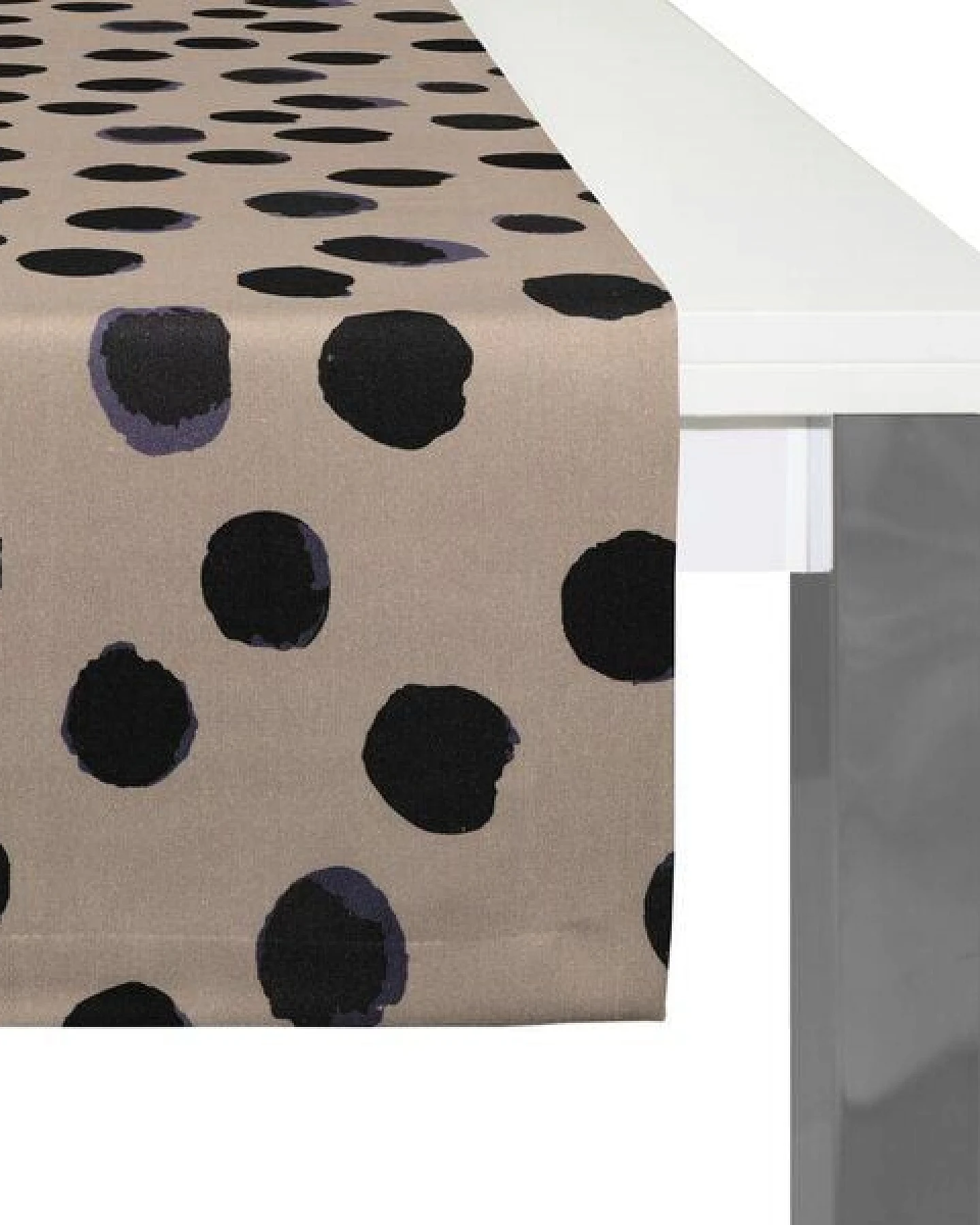 Nature by Adam Tischläufer aus Leinen und Bio-Baumwolle - Made in Germany - Dots – Ansicht 3