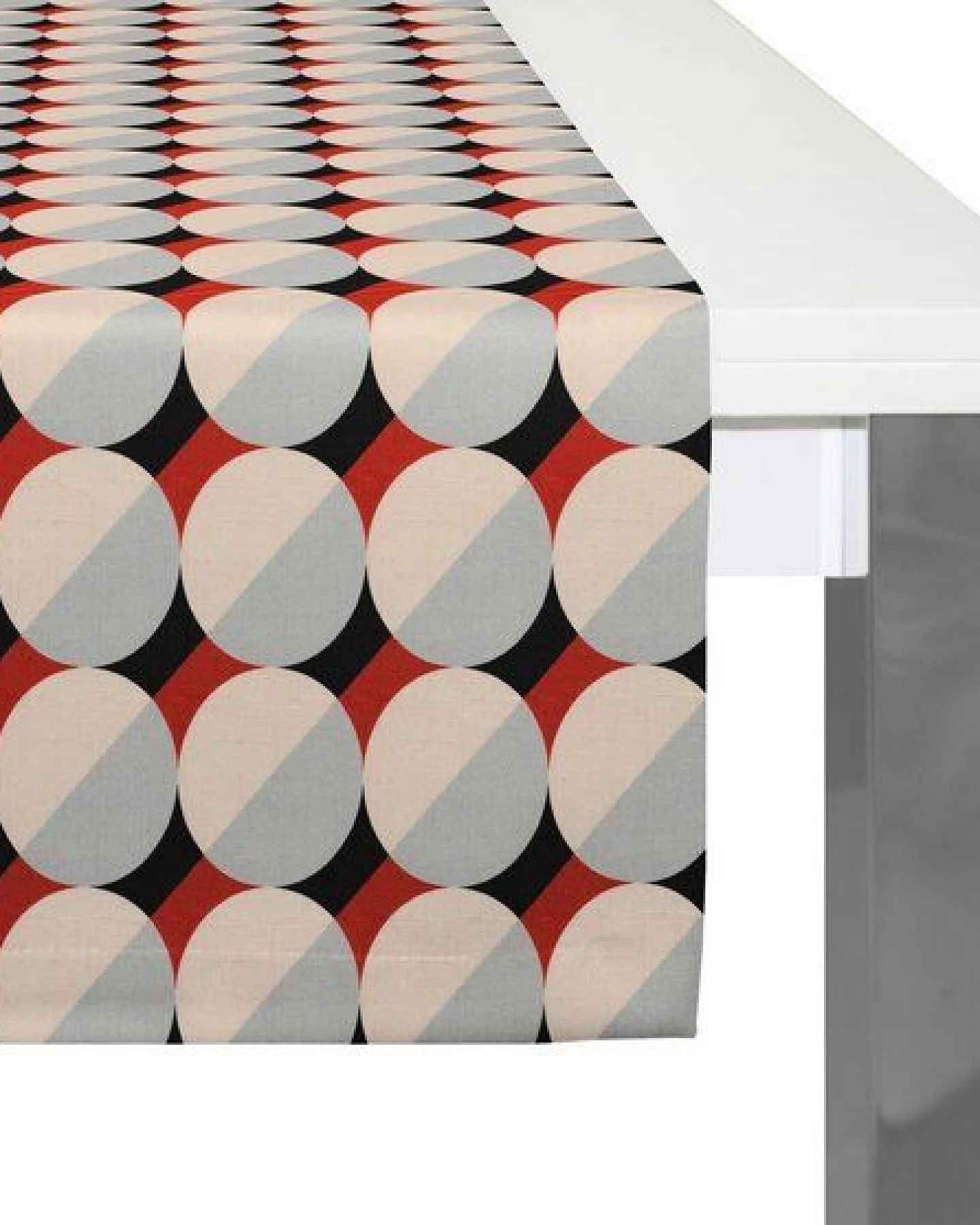 Nature by Adam Tischläufer aus 100% Bio-Baumwolle - Made in Germany - Circles – Ansicht 3