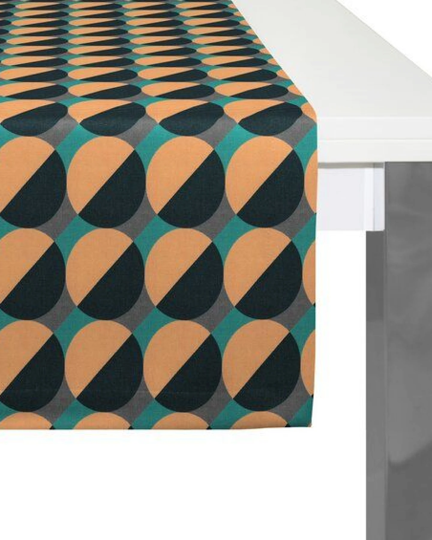Nature by Adam Tischläufer aus 100% Bio-Baumwolle - Made in Germany - Circles – Ansicht 3