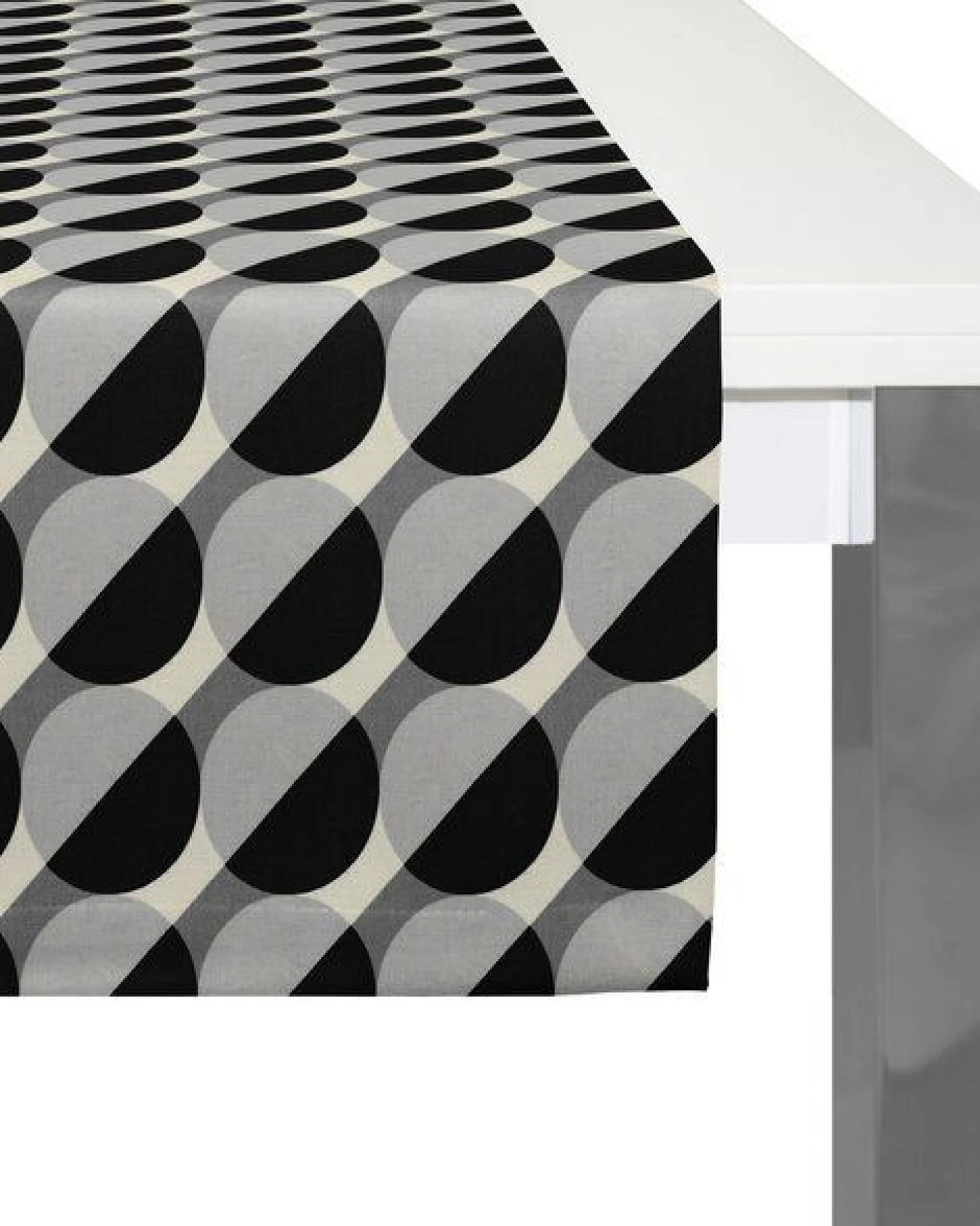 Nature by Adam Tischläufer aus 100% Bio-Baumwolle - Made in Germany - Circles – Ansicht 3