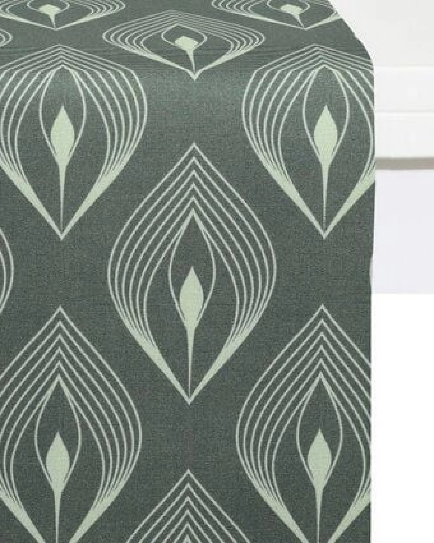 Nature by Adam Tischläufer aus 100% Bio-Baumwolle - Made in Germany - Feathers – Ansicht 3