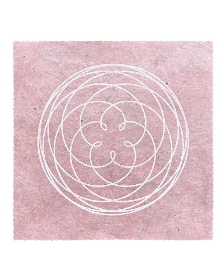 Veskor Cassiopeia ROSE OF VENUS Linoldruck