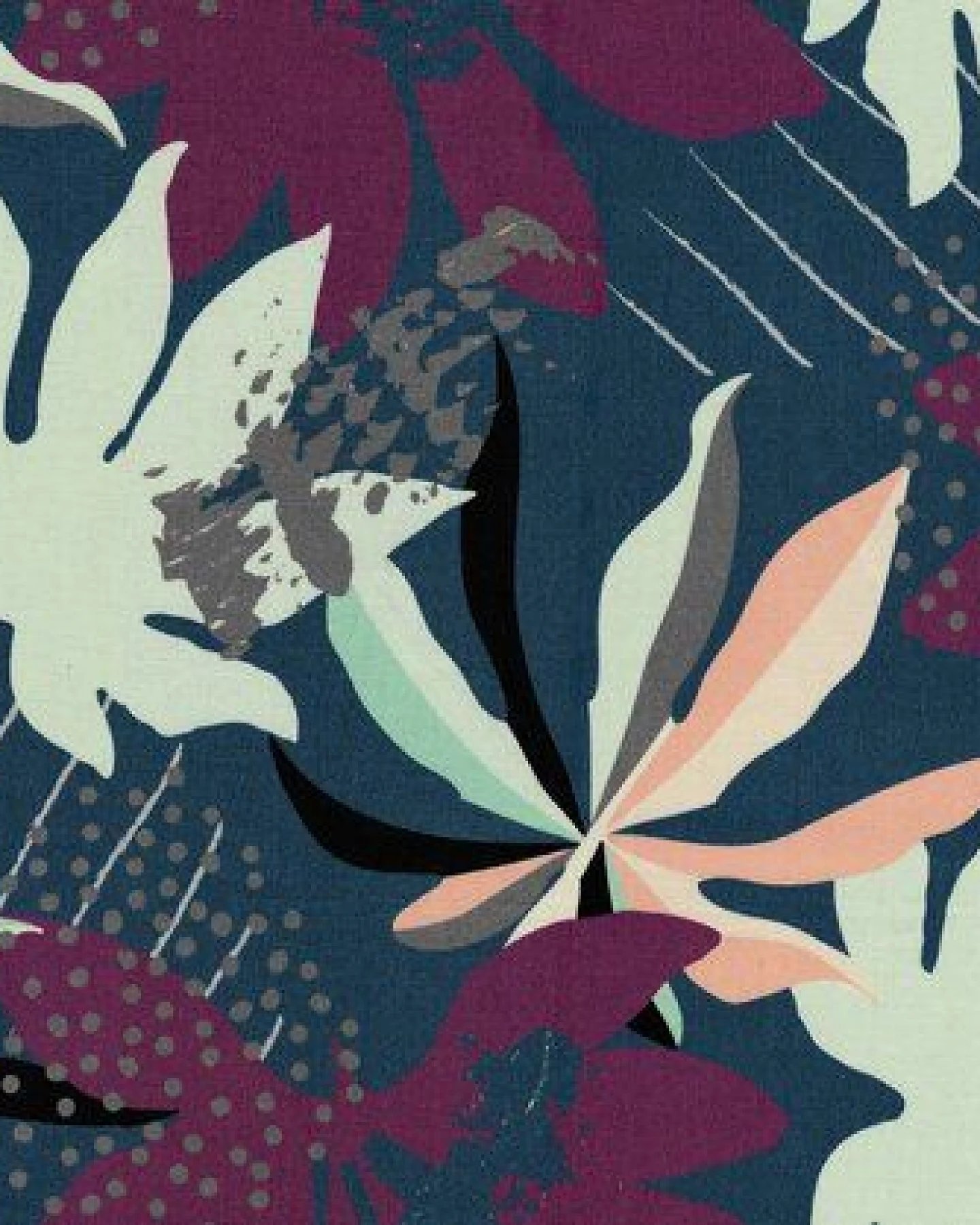 Nature by Adam Tischläufer aus 100% Bio-Baumwolle - Made in Germany - Jungle – Ansicht 4