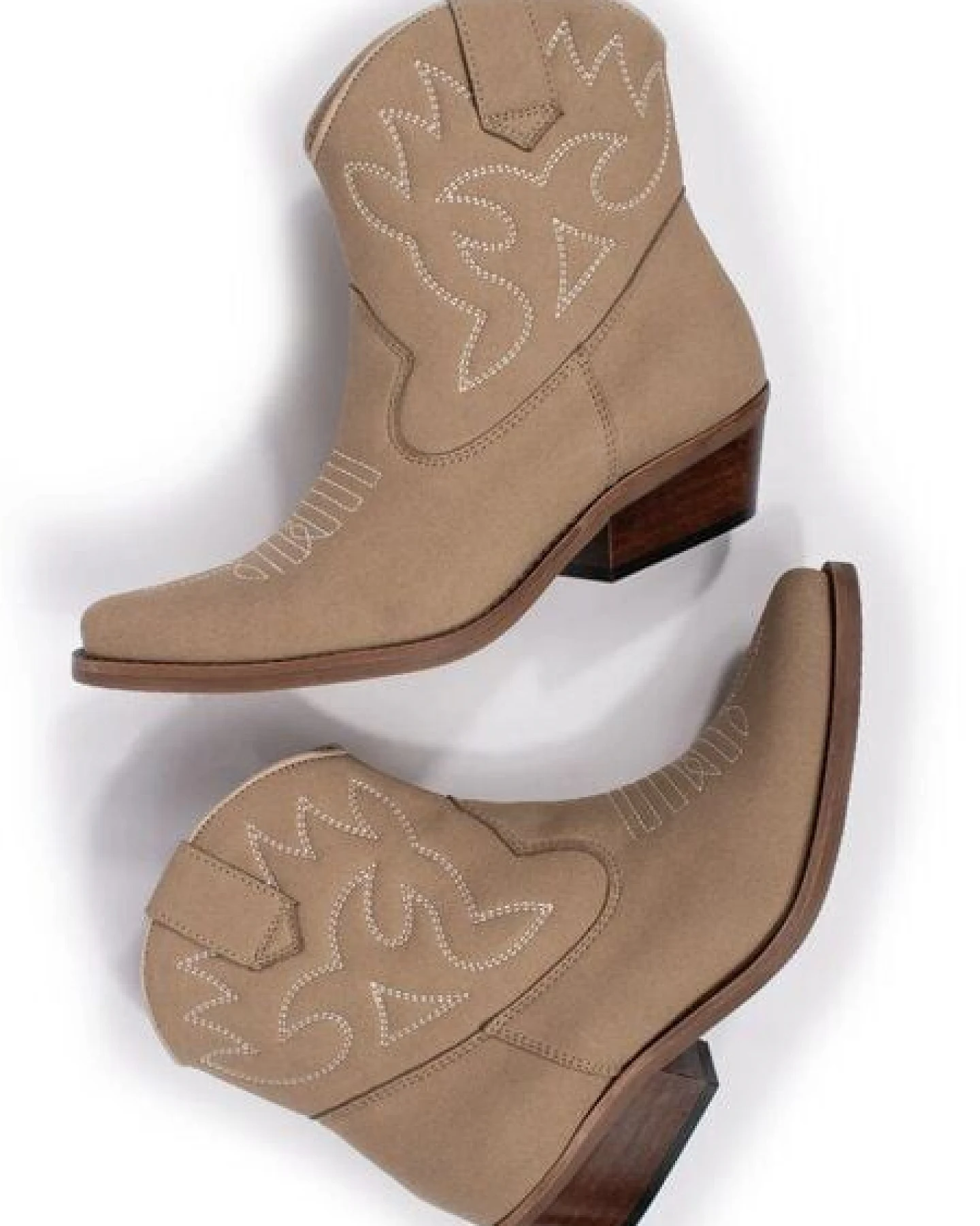 Will's Vegan Shop Niedrige Westernstiefel – Ansicht 2