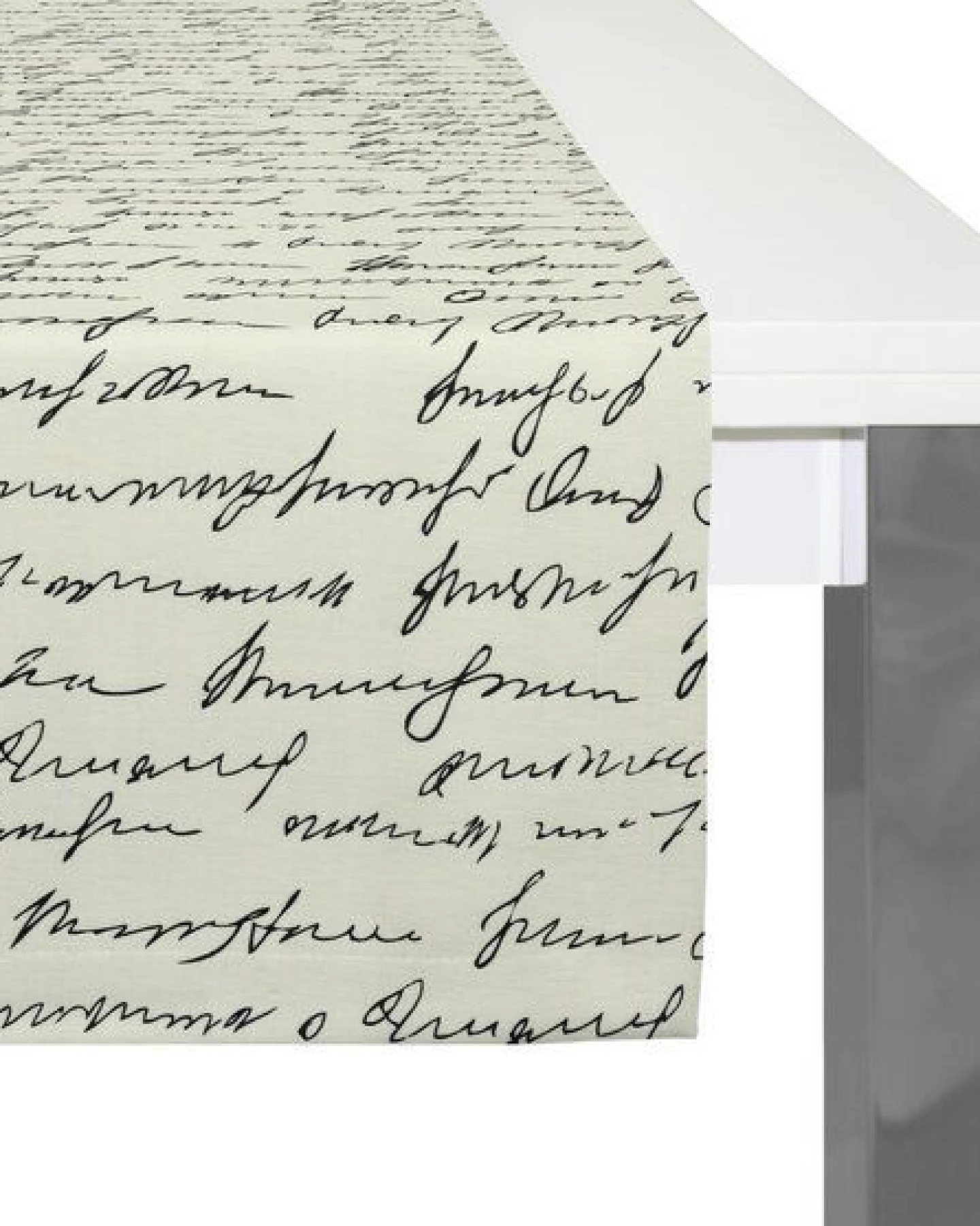 Nature by Adam Tischläufer aus 100% Bio-Baumwolle - Made in Germany - Scribble – Ansicht 3