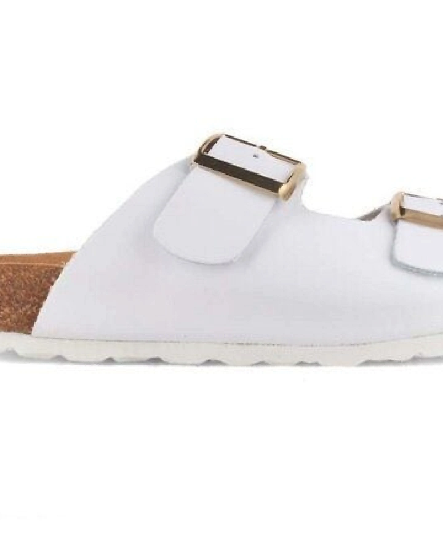 Tuffeln Leder-Pantoletten Norderney mit anatomischem Kork-Fußbett Zweischnaller-Sandalen – Ansicht 4