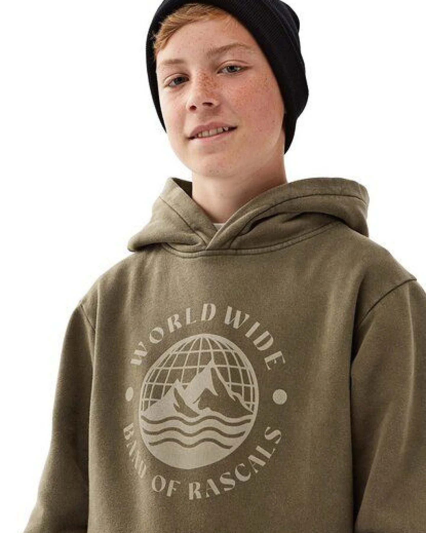 Band of Rascals World Wide Hooded – Ansicht 2