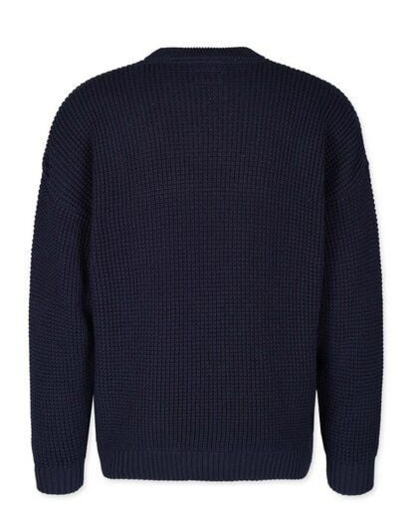 Honesty Rules Boxy Waffle Knitter Pullover – Ansicht 4