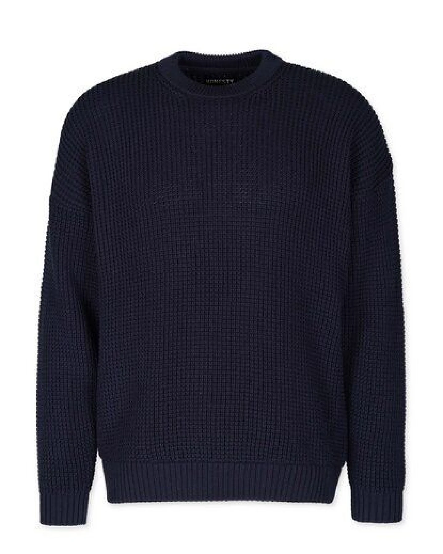 Honesty Rules Boxy Waffle Knitter Pullover – Ansicht 2