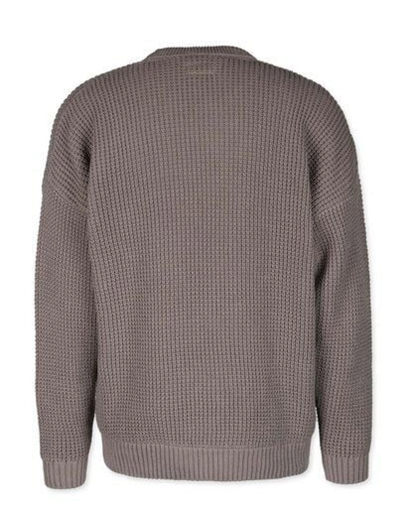 Honesty Rules Boxy Waffle Knitter Pullover – Ansicht 4