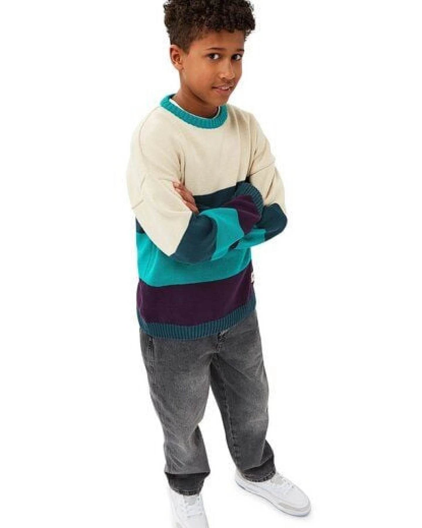Band of Rascals Boxy Block Pullover – Ansicht 4