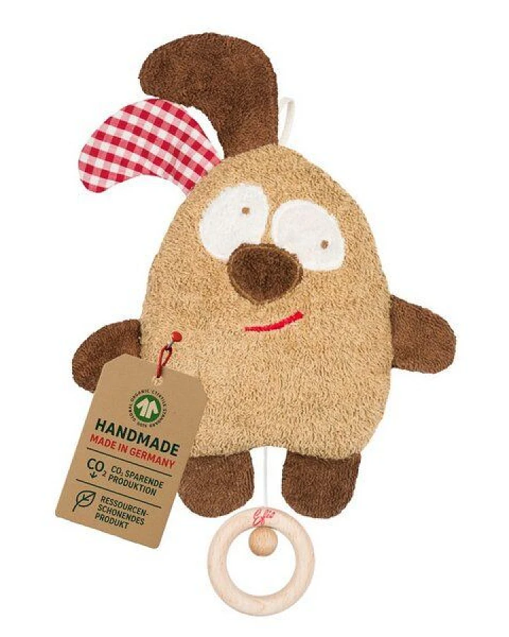 Efie Spieluhr beige, kbA (organic), Made in Germany