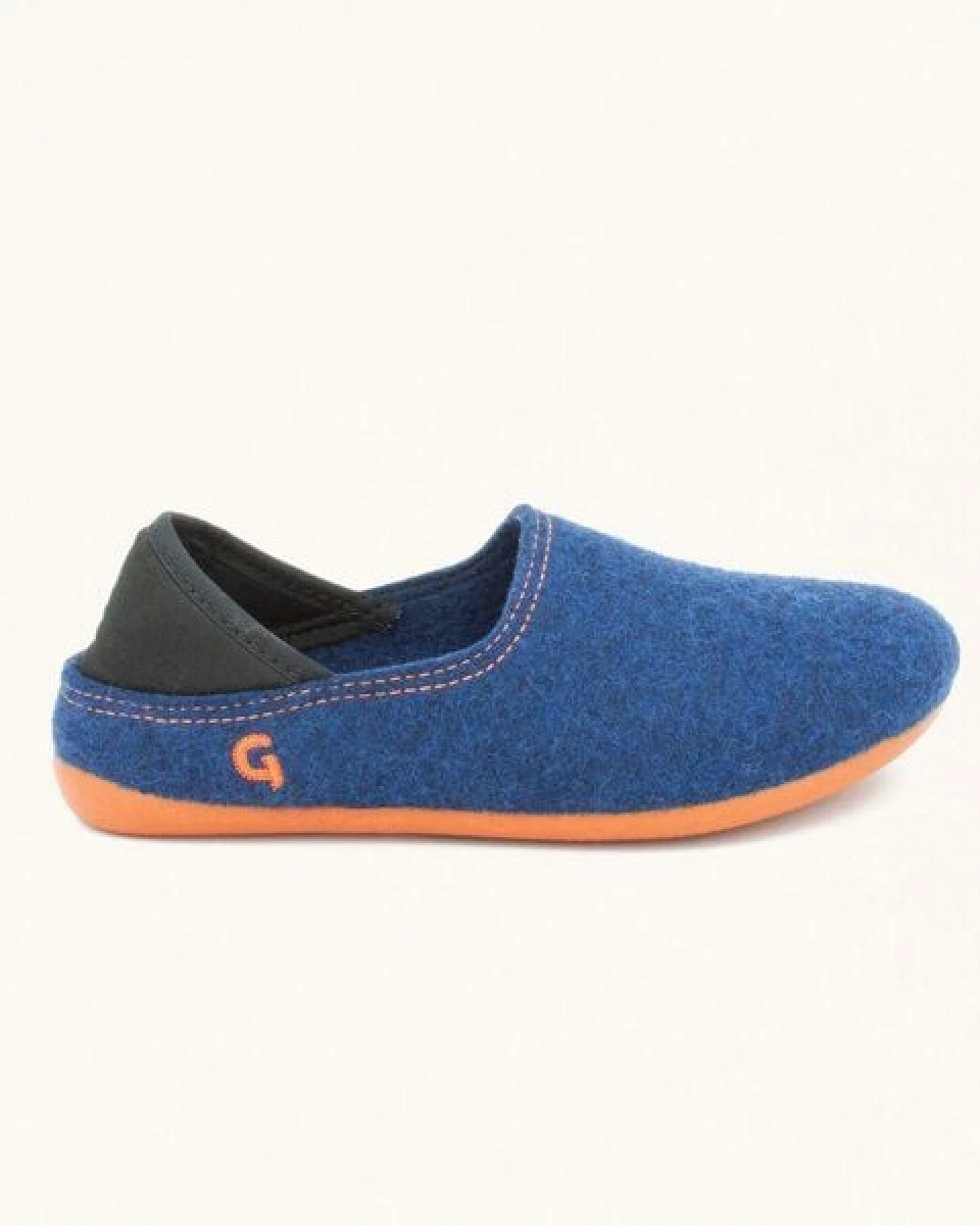 Gottstein Kinder-Hausschuh Wool Slip-on Kids aus 100% Schurwolle mit rutschfester Gummisohle - Perfekt für Kita, Kindergarten & Schule – Ansicht 4