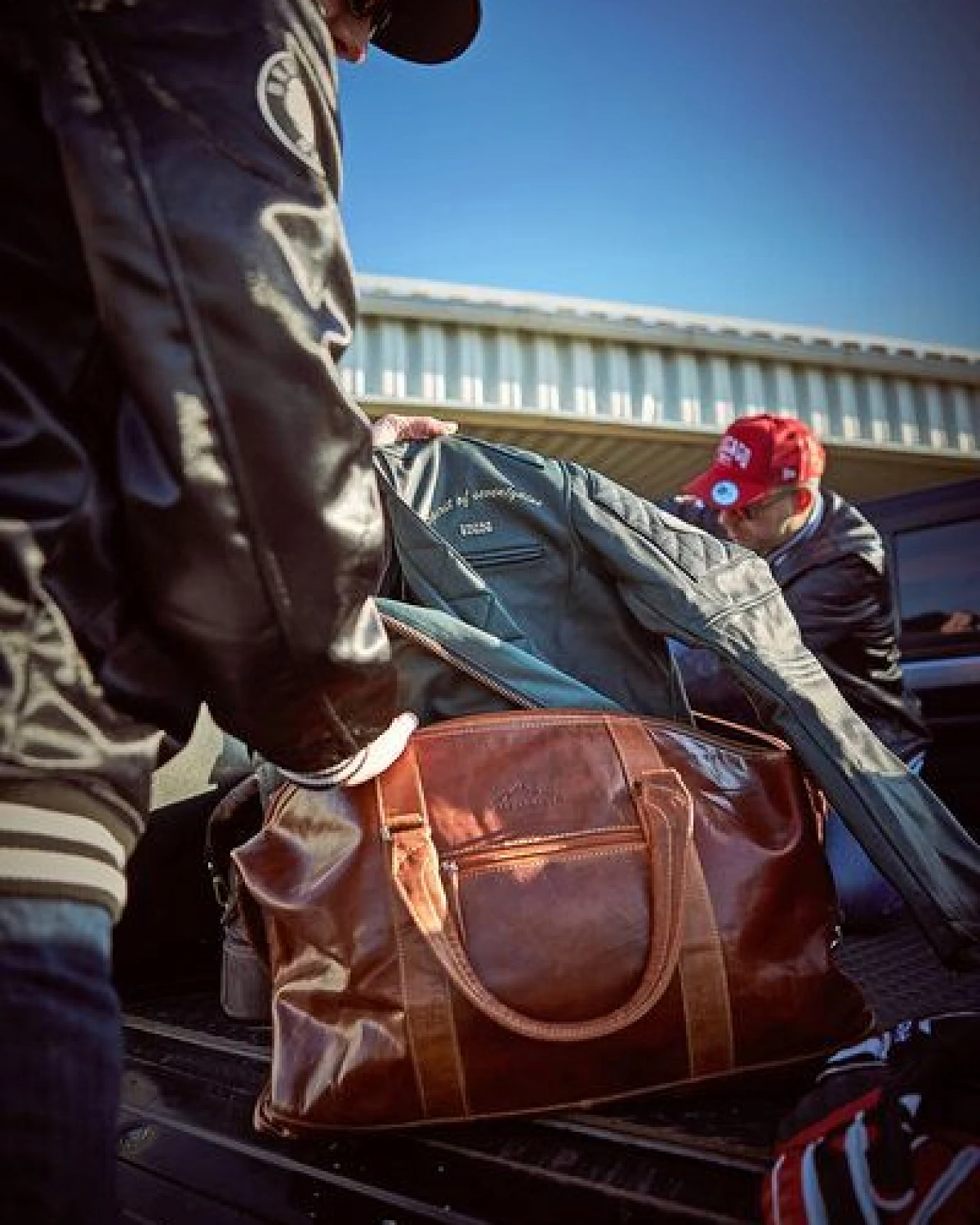 Alpenleder Reisetasche ALABAMA – Ansicht 3