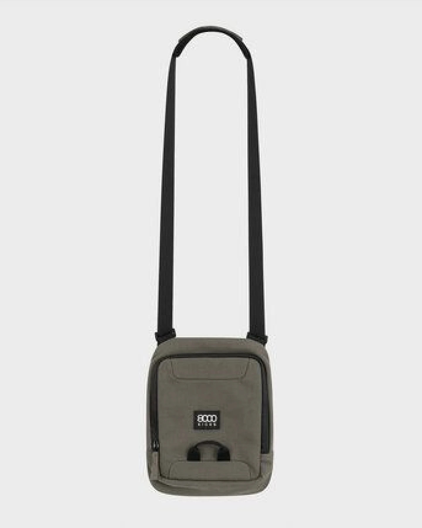 8000Kicks Front-/Schultertasche – Dunkelgrün, Ganz in Schwarz, Schwarz und Beige & Grün – Ansicht 3