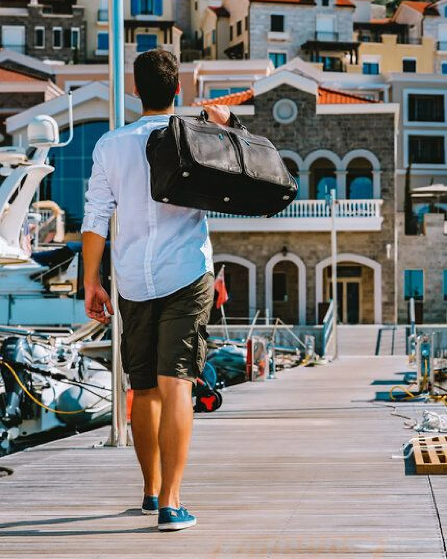 Alpenleder Reisetasche MILANO – Ansicht 2