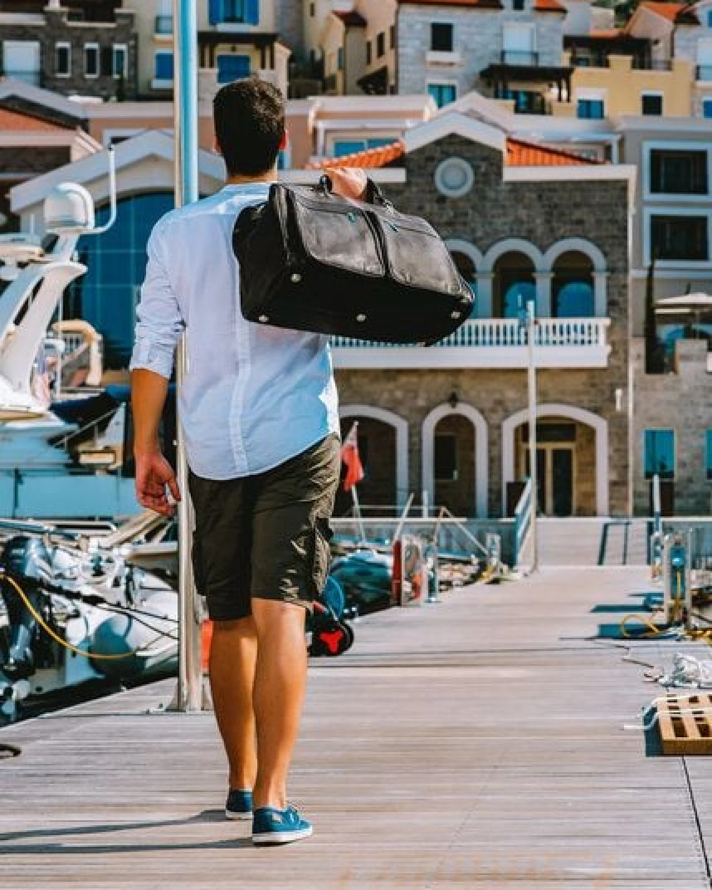 Alpenleder Reisetasche MILANO – Ansicht 2