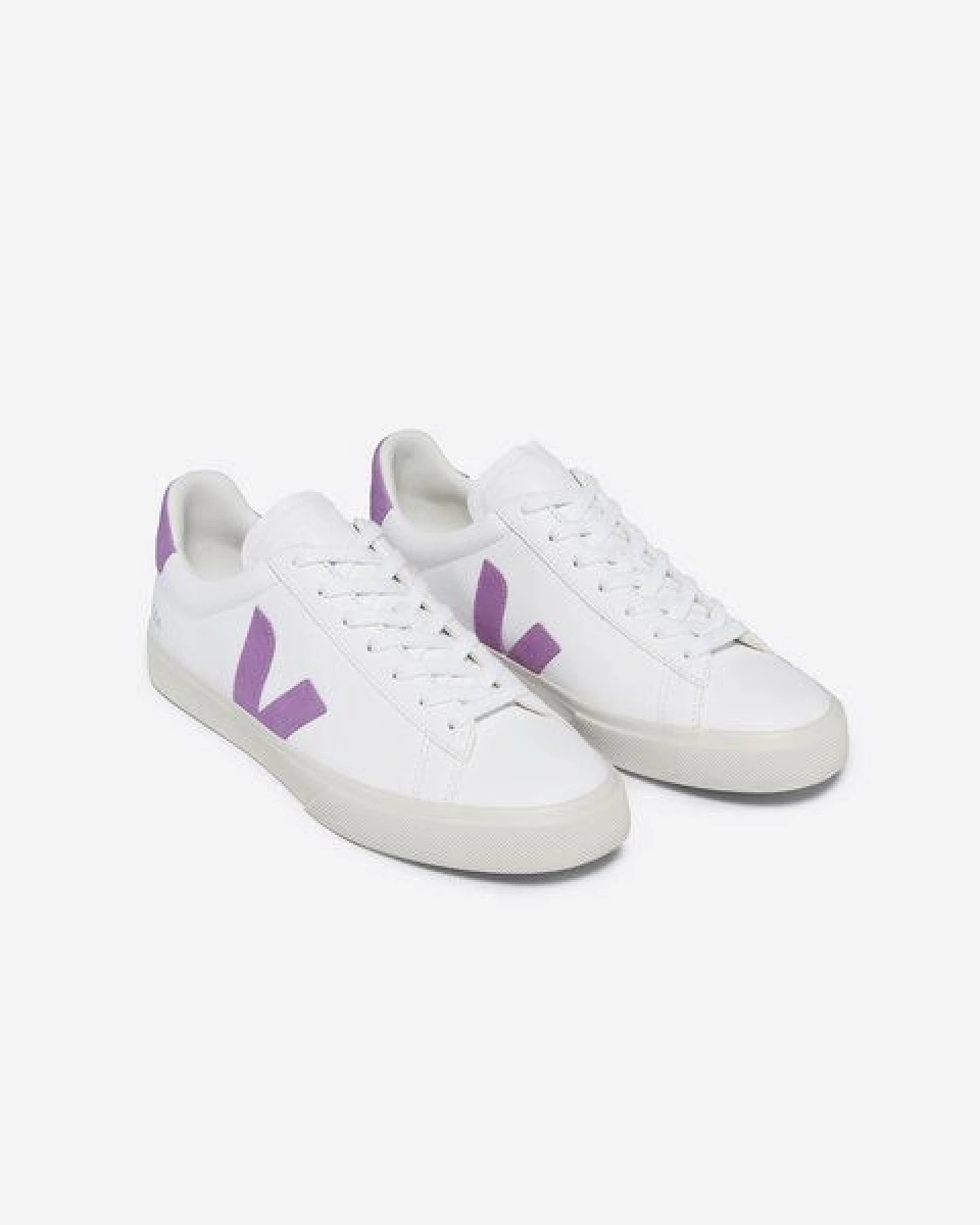 Veja Damen-Sneaker Campo Chromfree Extra White Mulberry – Ansicht 2
