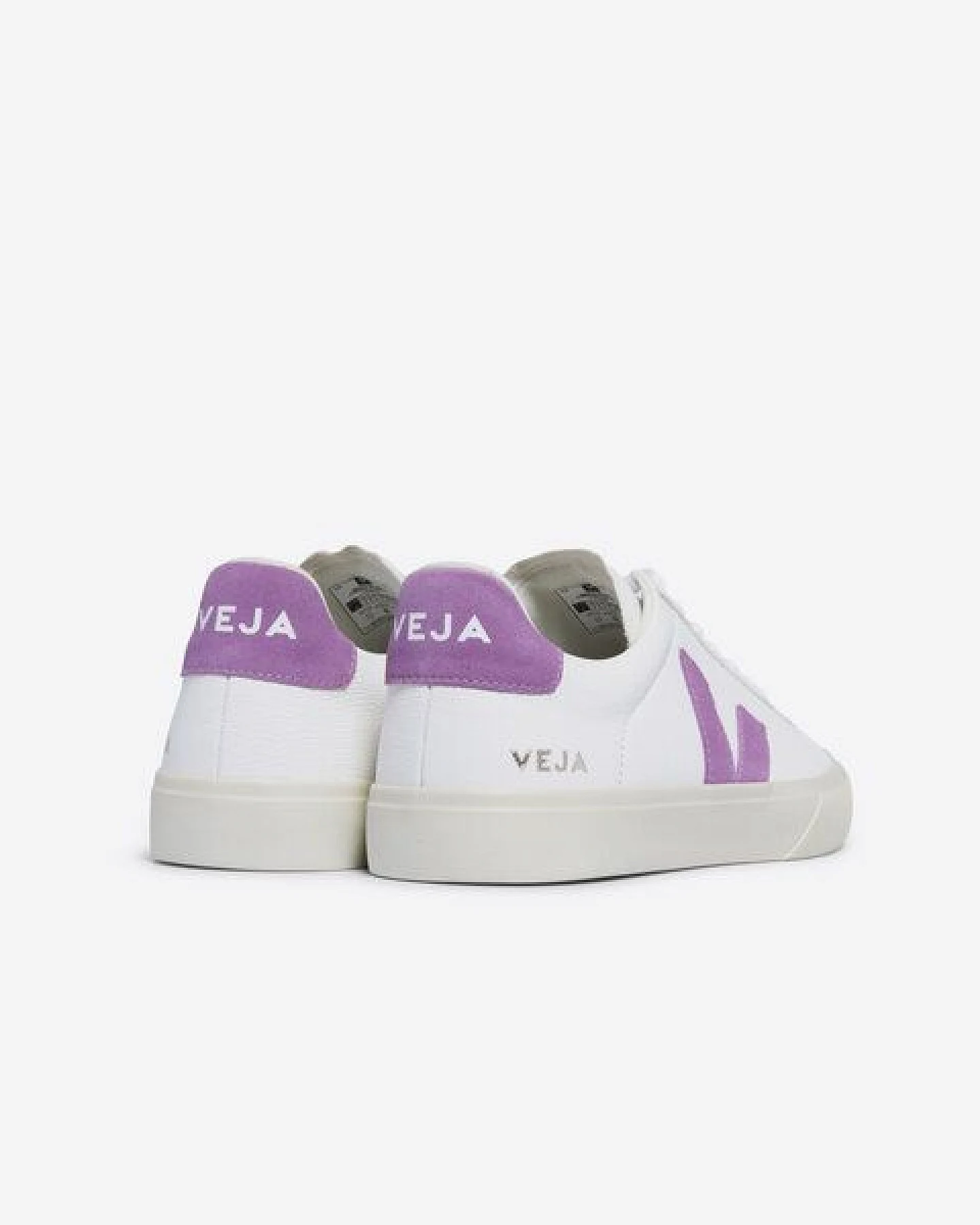Veja Damen-Sneaker Campo Chromfree Extra White Mulberry – Ansicht 3