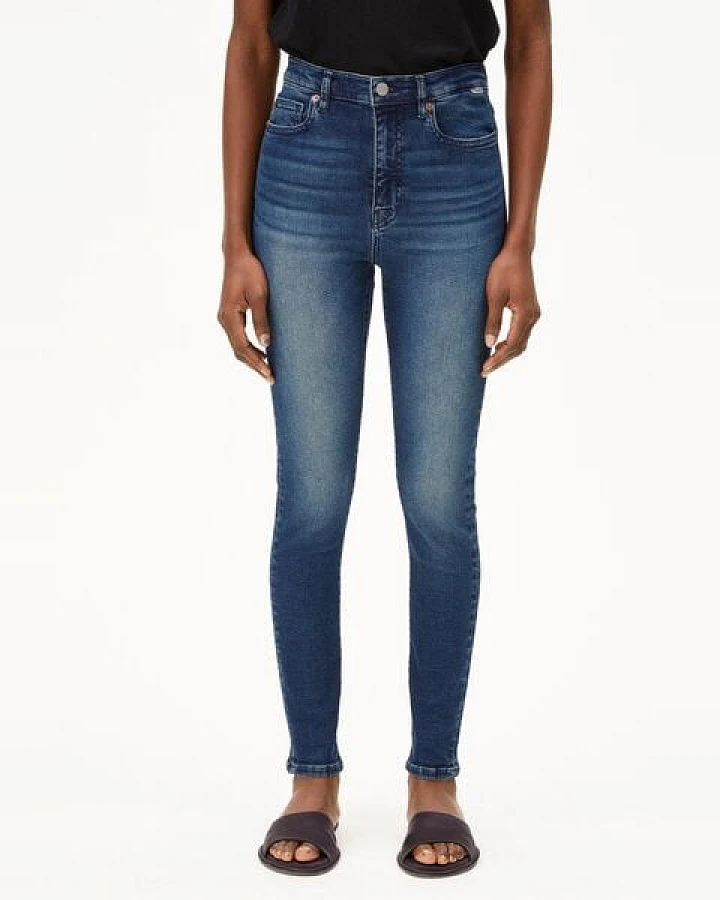 ARMEDANGELS INGAA Damen Skinny Jeans High Waist Bio-Baumwoll Mix X-Stretch