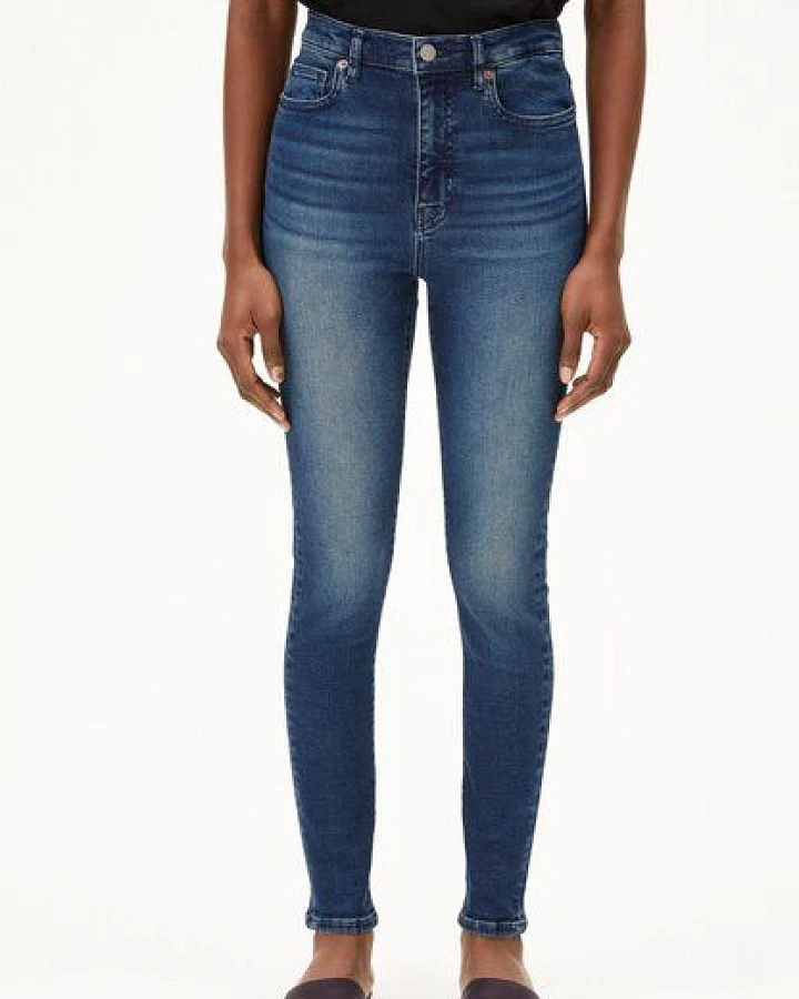Produktseite: ARMEDANGELS INGAA Damen Skinny Jeans High Waist Bio-Baumwoll Mix X-Stretch