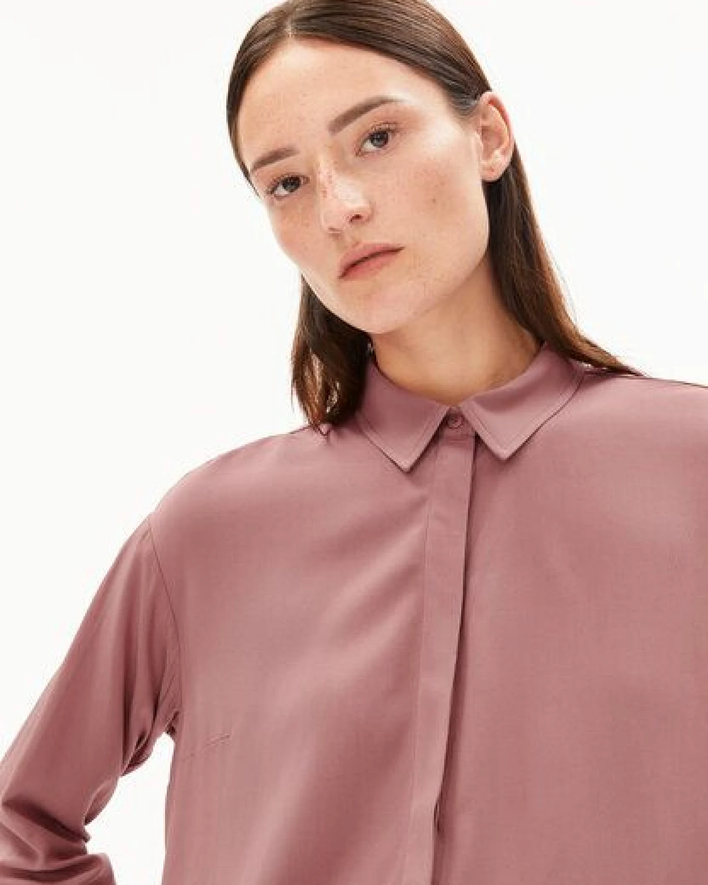 ARMEDANGELS LARISAANA Damen Bluse aus LENZING ECOVERO Viskose – Ansicht 3