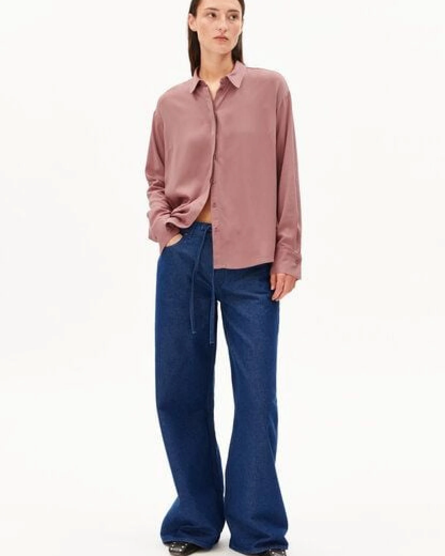 ARMEDANGELS LARISAANA Damen Bluse aus LENZING ECOVERO Viskose – Ansicht 4