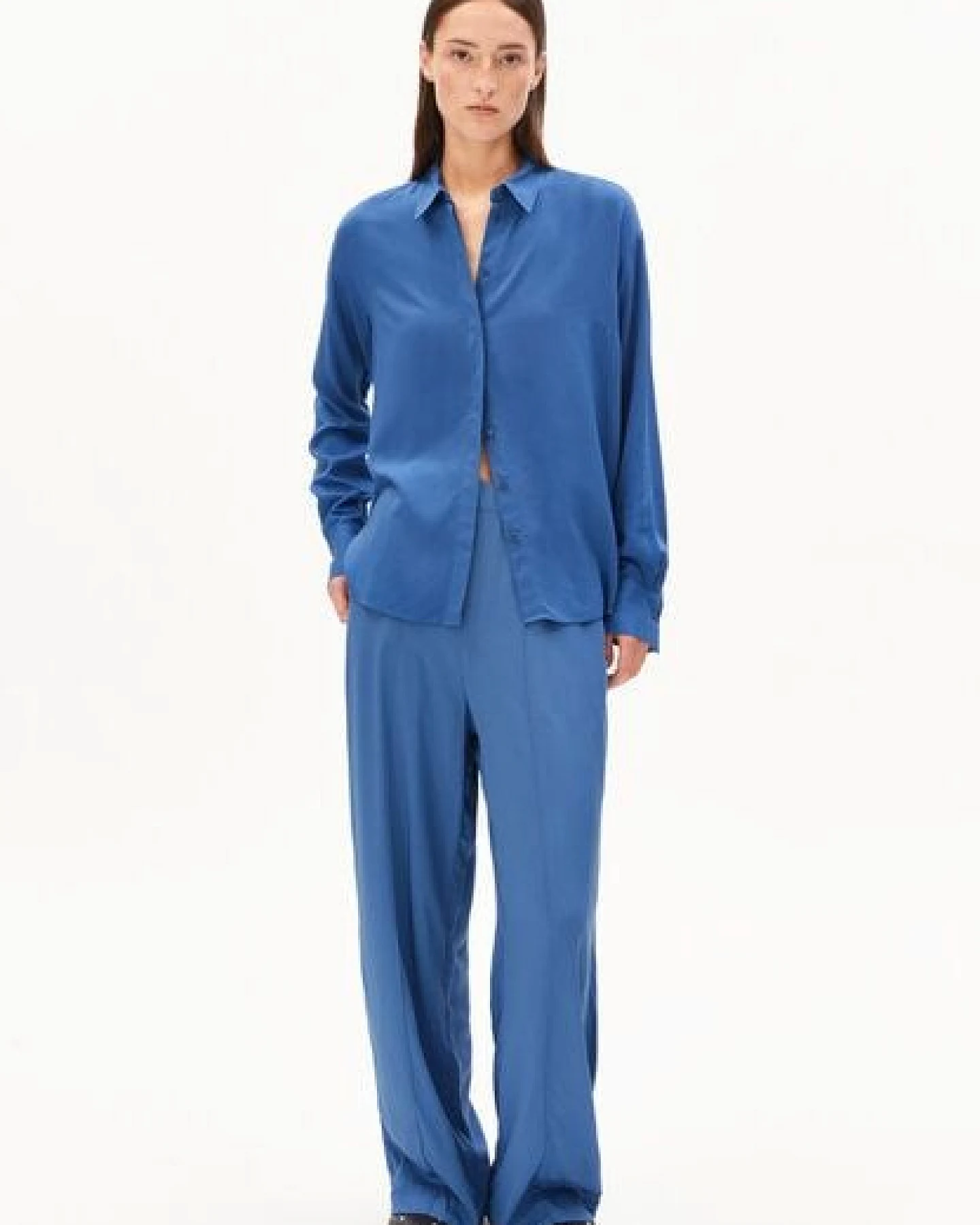 ARMEDANGELS LARISAANA Damen Bluse aus LENZING ECOVERO Viskose – Ansicht 4