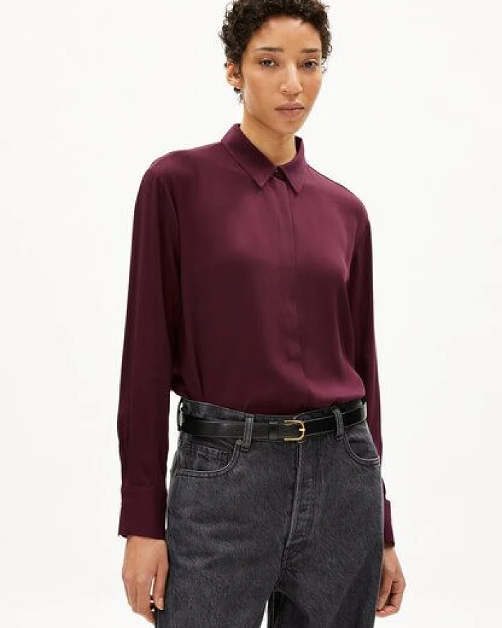 ARMEDANGELS LARISAANA Damen Bluse aus LENZING ECOVERO Viskose