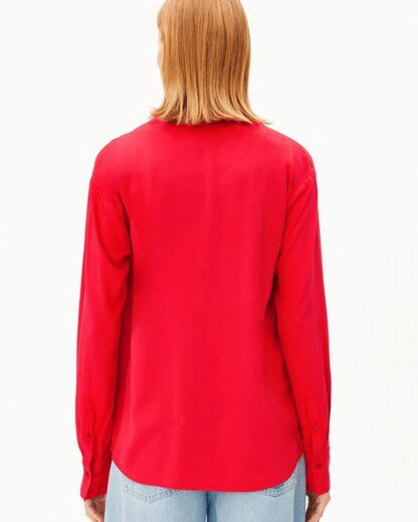 ARMEDANGELS LARISAANA Damen Bluse aus LENZING ECOVERO Viskose – Ansicht 2