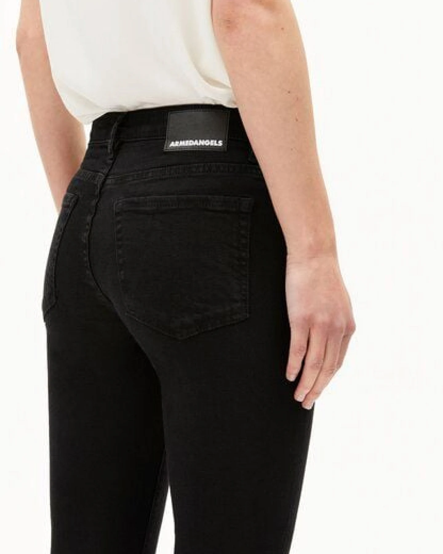 ARMEDANGELS TILLAA Damen Skinny Jeans Mid Waist Bio-Baumwoll Mix X-Stretch – Ansicht 3
