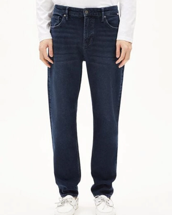 ARMEDANGELS AARJO TARPA Herren Tapered Jeans recycelter Baumwoll Mix Comfort Stretch