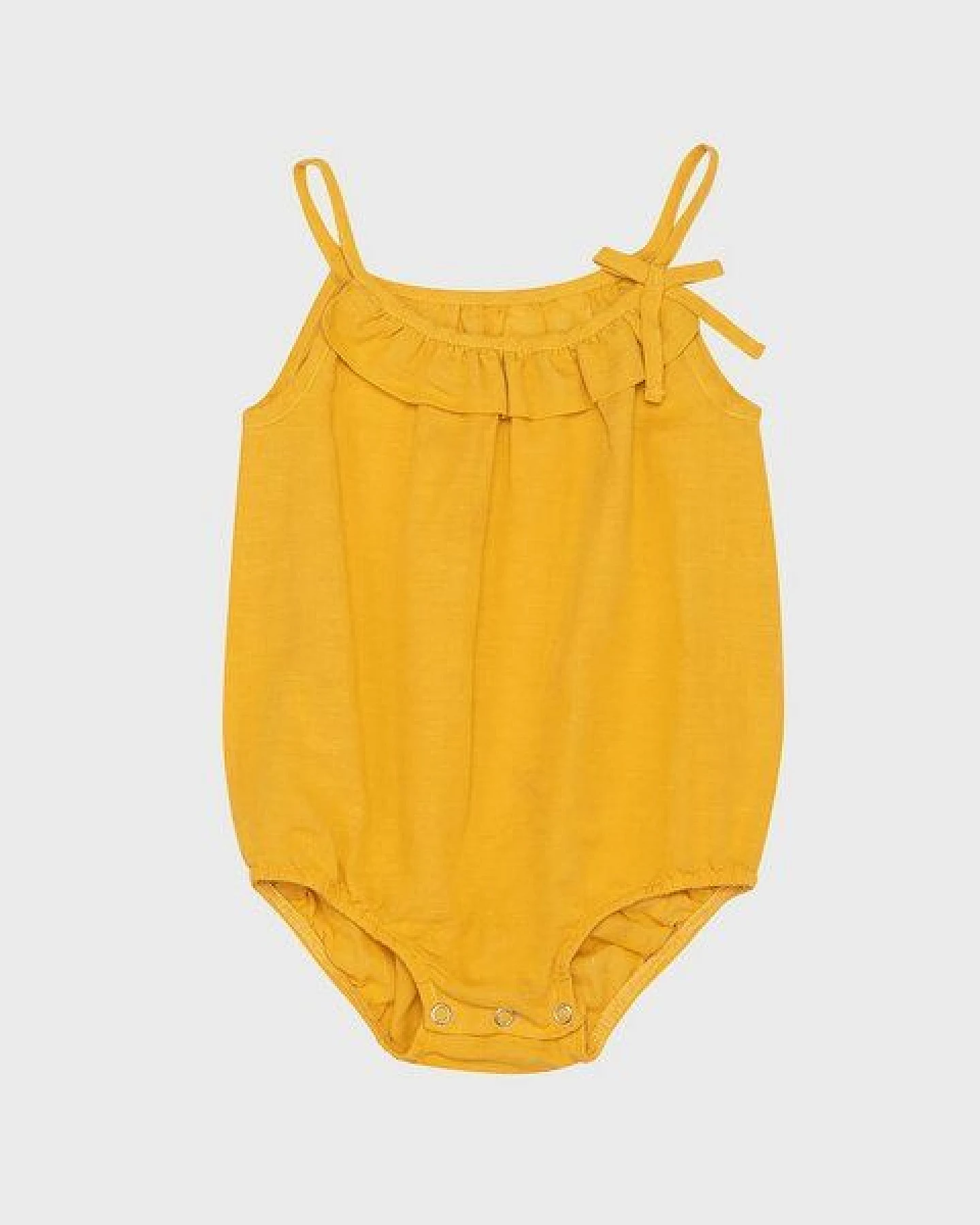 OrganicEra Bio-Hanf-Baby-Bodysuit mit Rüschen – Ansicht 2