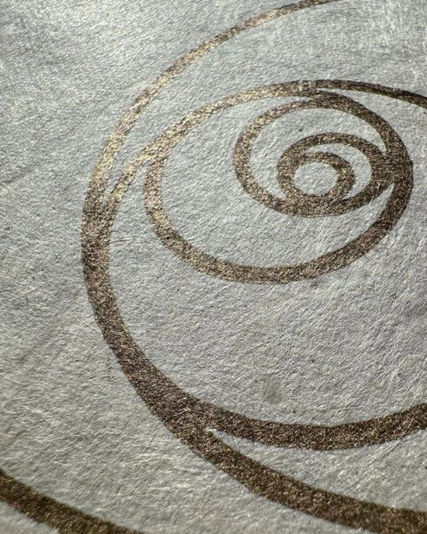 Veskor Cassiopeia FIBONACCI KREISE Heilige Geometrie Linoldruck – Ansicht 3
