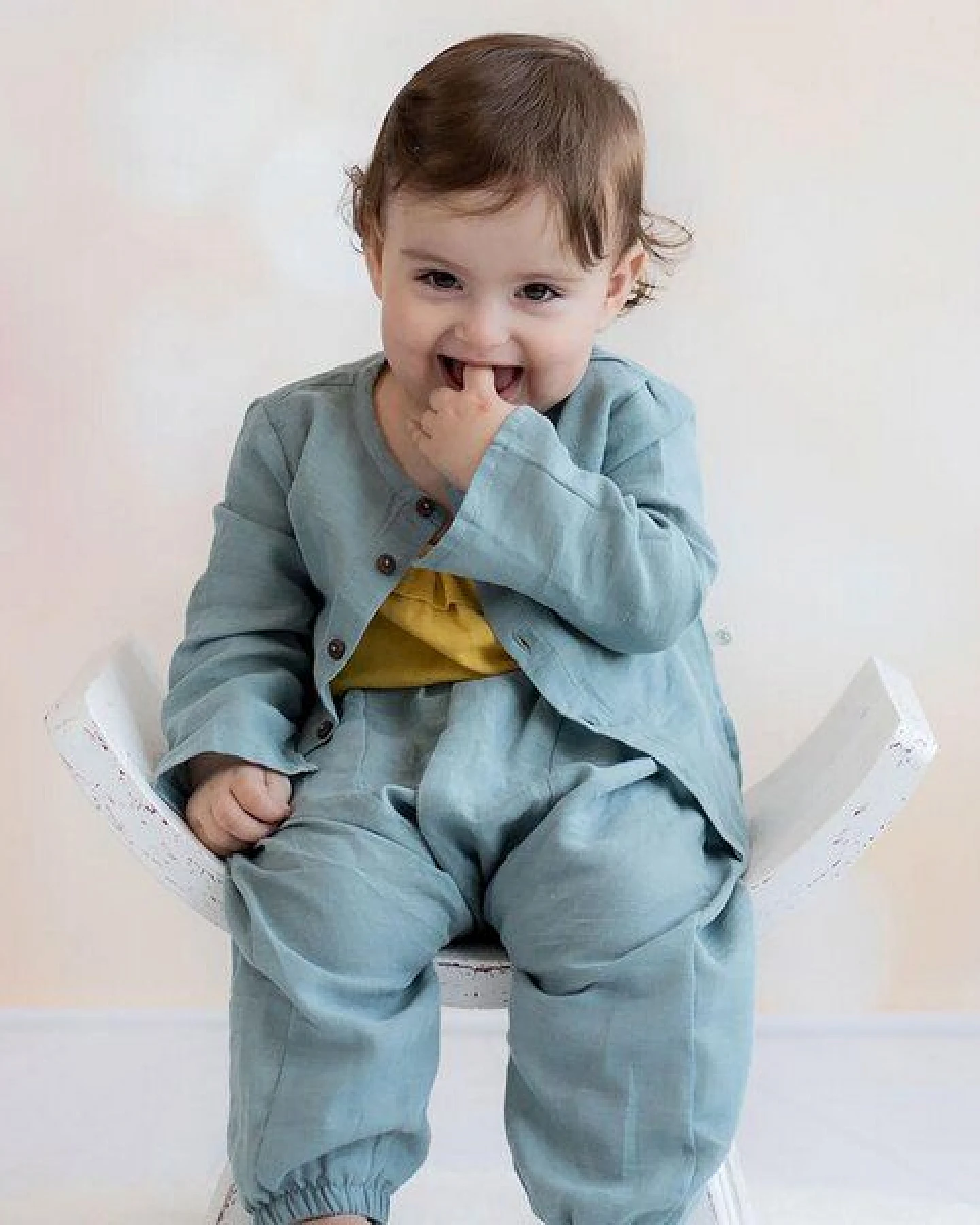 OrganicEra Bio-Hanf-Baby-Jacke – Ansicht 2
