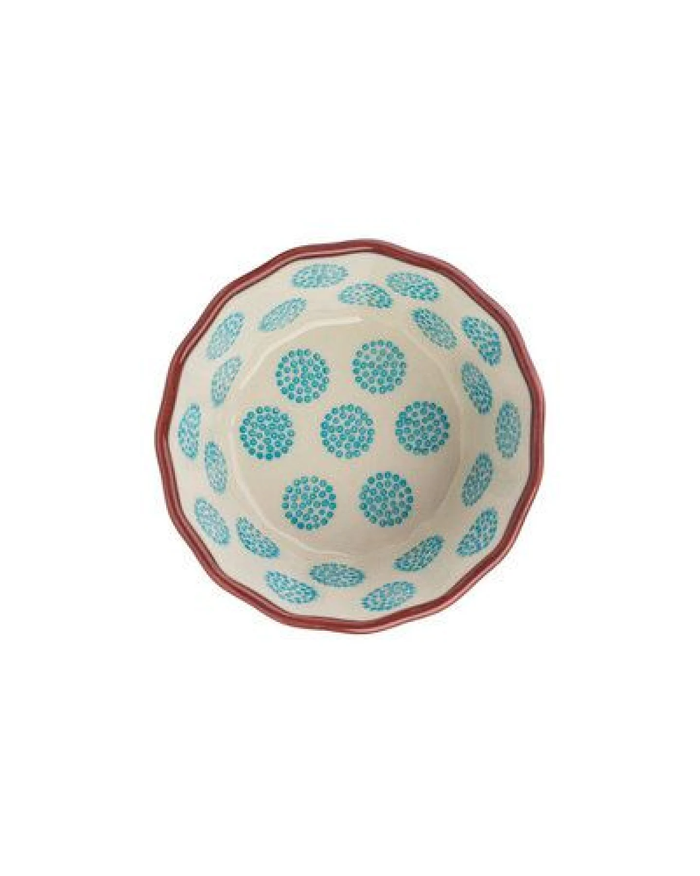 TRANQUILLO Muffinform 8cm aus Steinzeug mit Muster (POR831, POR832, POR833, POR834, POR835, POR836) – Ansicht 3