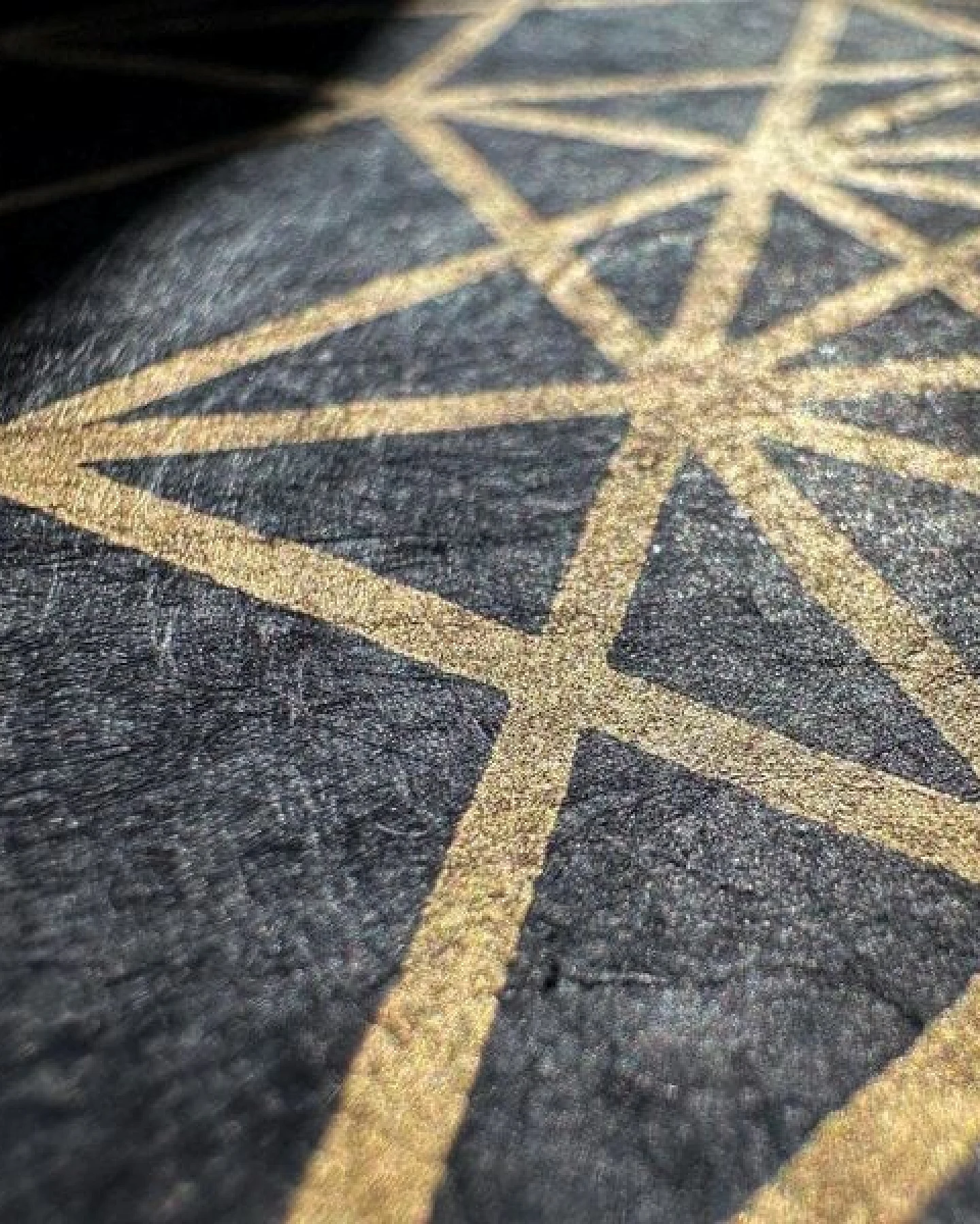 Veskor Cassiopeia PENTERAKT HYPERCUBE Heilige Geometrie Linoldruck – Ansicht 4