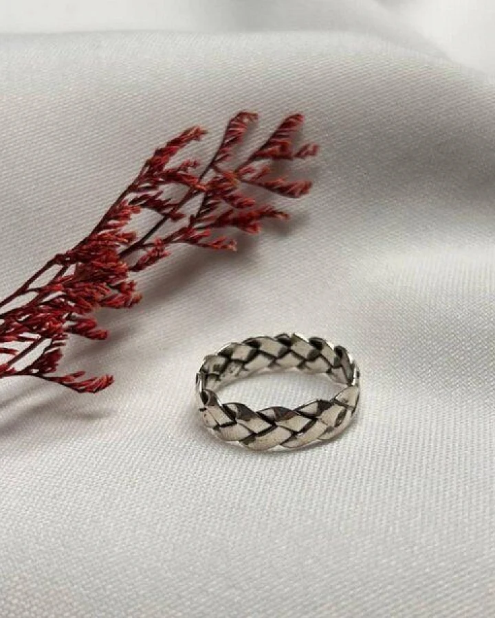 pakilia Ring "Trenza tejida" #9