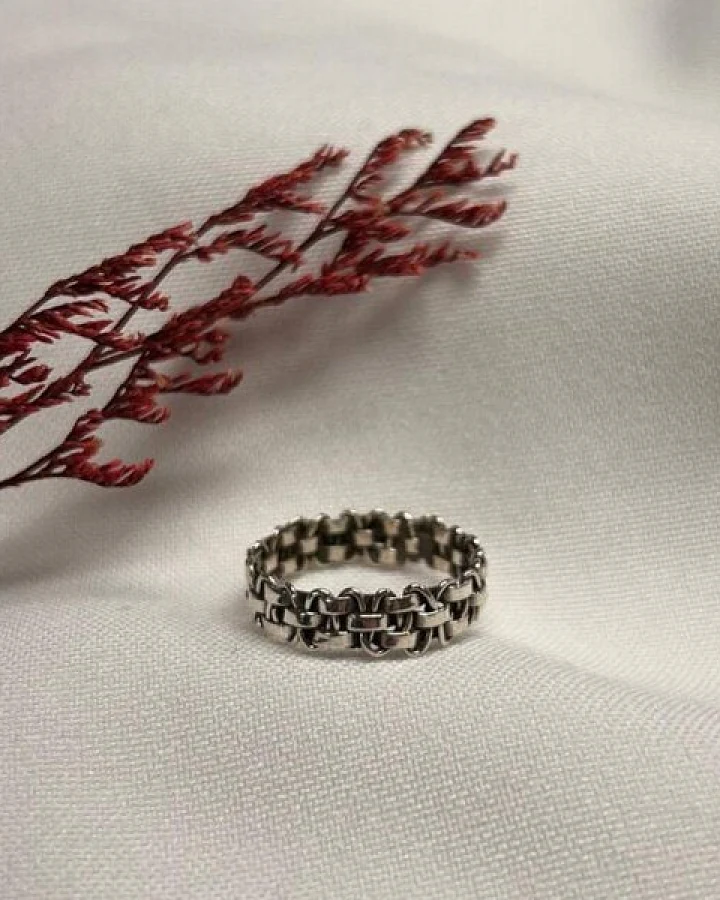 pakilia Ring "Bordado tejido" #9