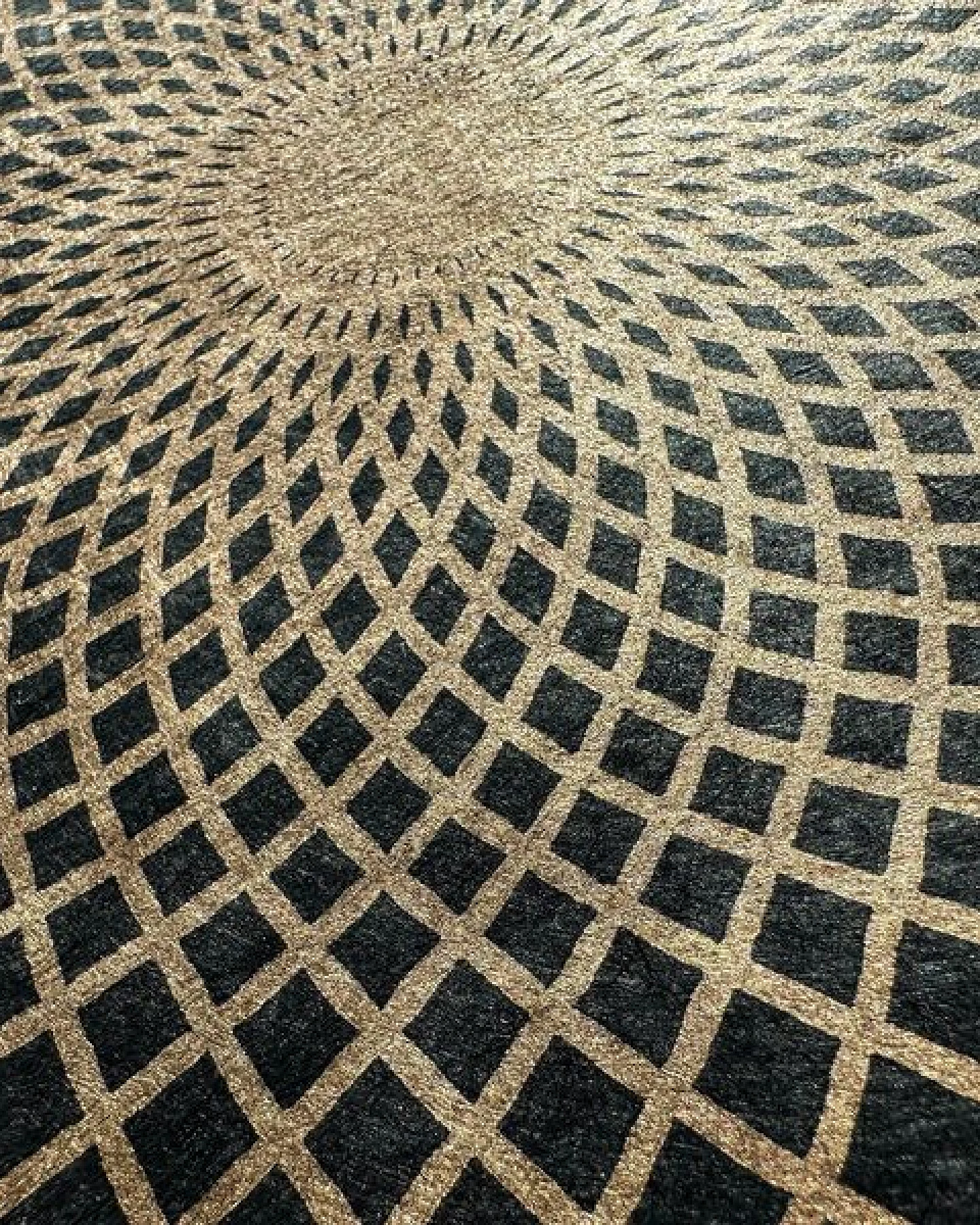 Veskor Cassiopeia LOTUS DER LIEBE Heilige Geometrie Linoldruck – Ansicht 2