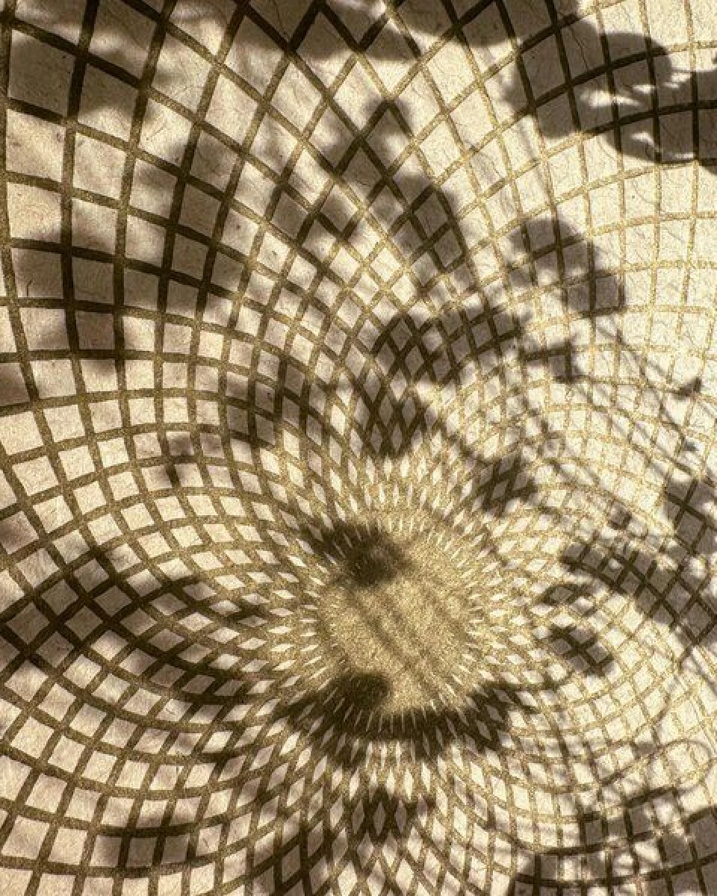 Veskor Cassiopeia LOTUS DER LIEBE Heilige Geometrie Linoldruck – Ansicht 2