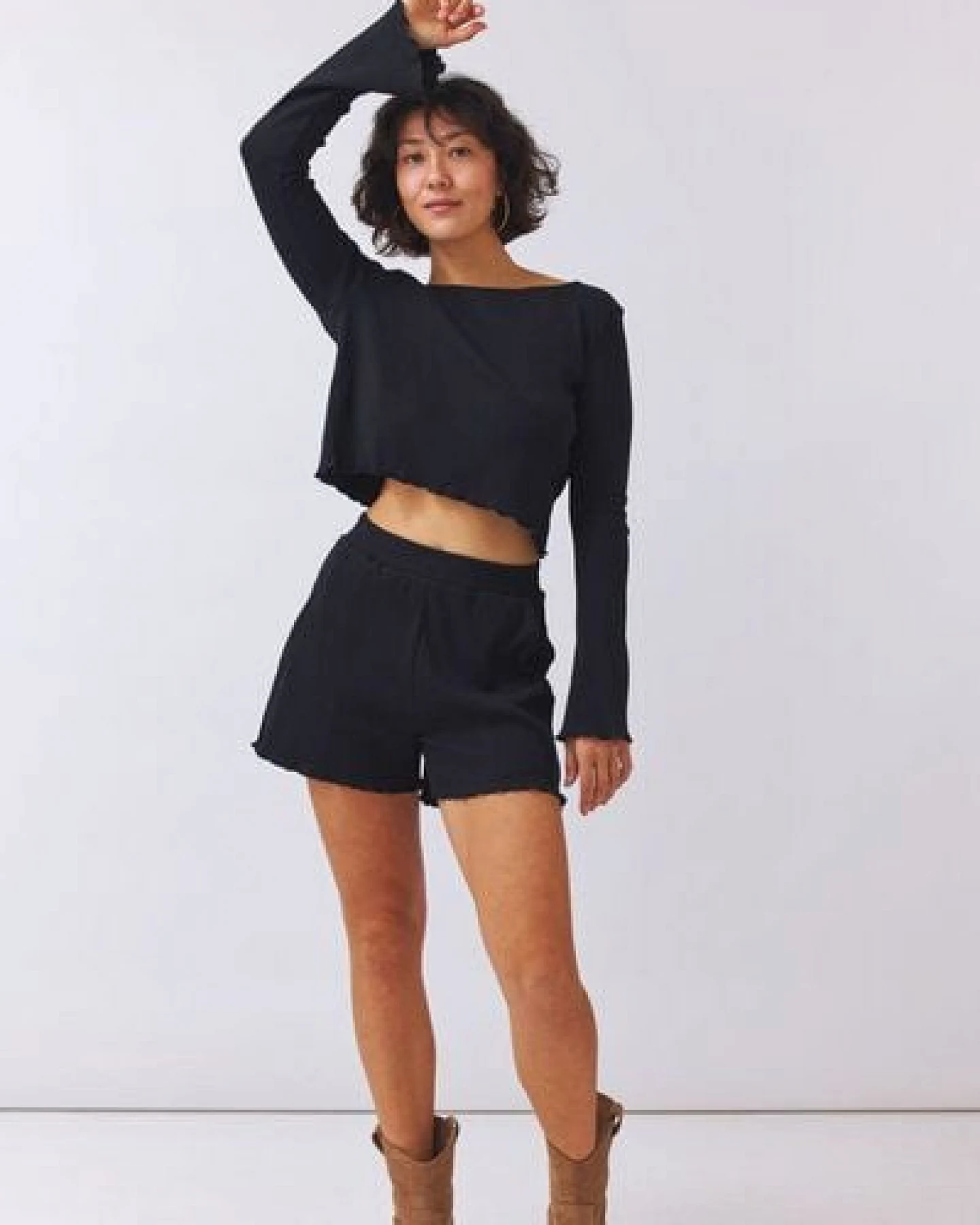 Baìge the Label Baramee - verspielte Short mit Rollsaum – Ansicht 4