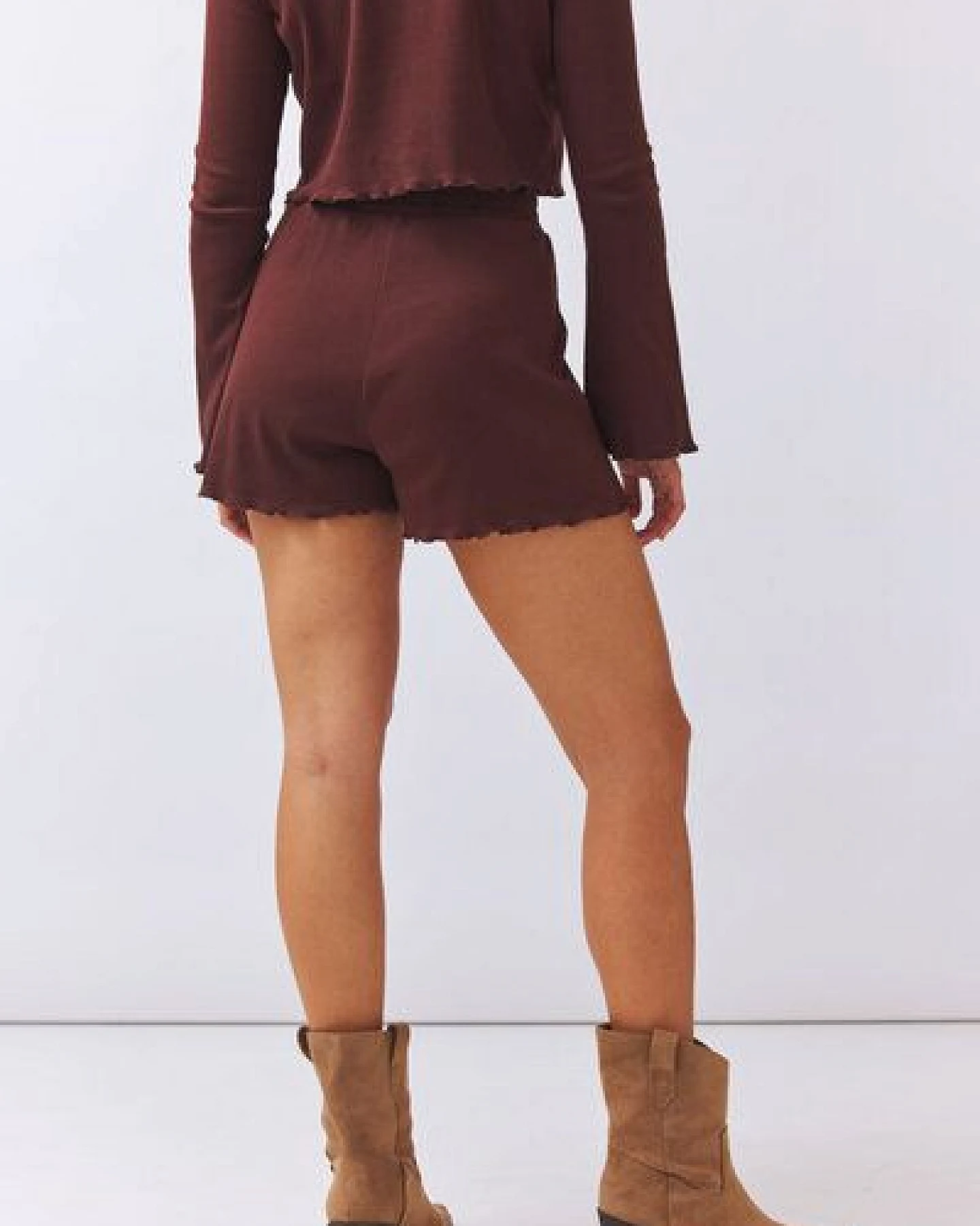 Baìge the Label Baramee - verspielte Short mit Rollsaum – Ansicht 3